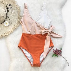 CUPSHE color block one piece